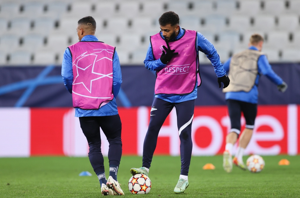 Тренировка «Зенита» перед матчем с «Мальмё»