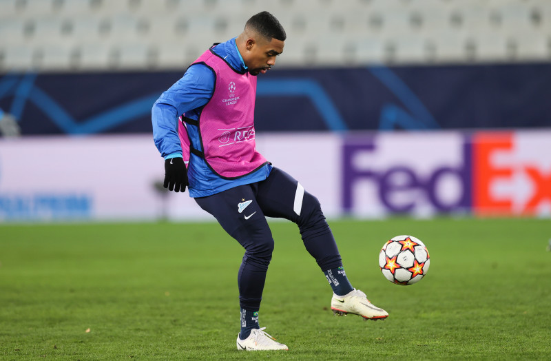 Тренировка «Зенита» перед матчем с «Мальмё»