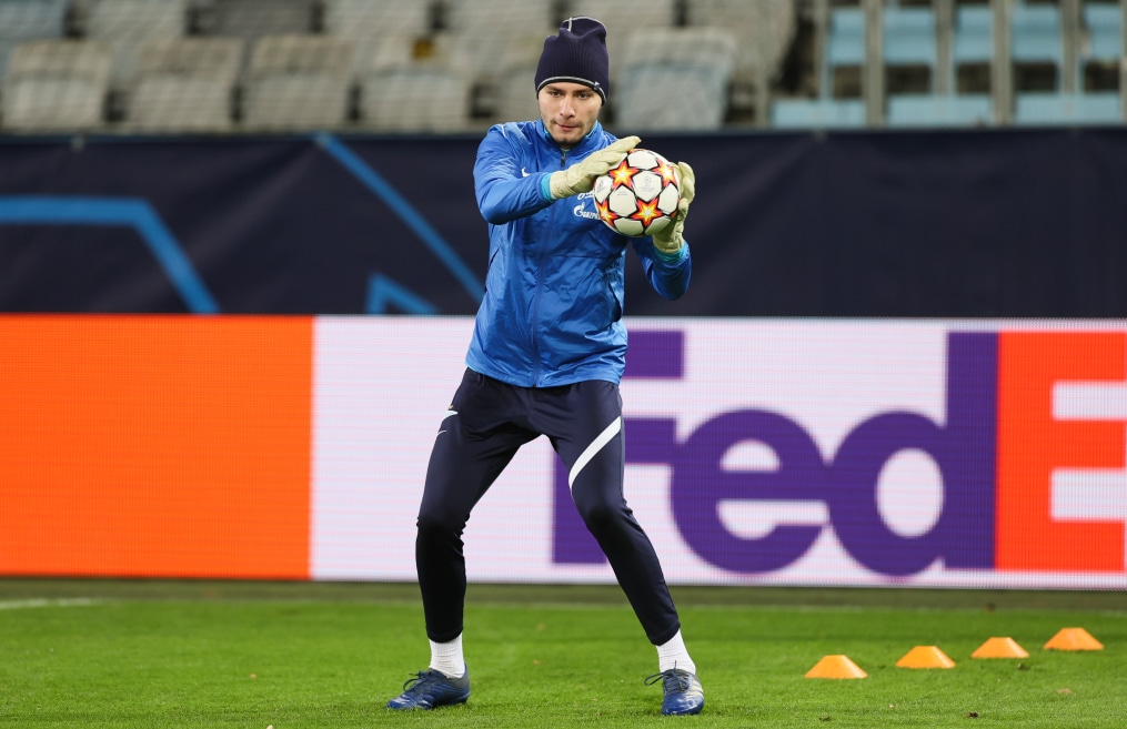 Тренировка «Зенита» перед матчем с «Мальмё»