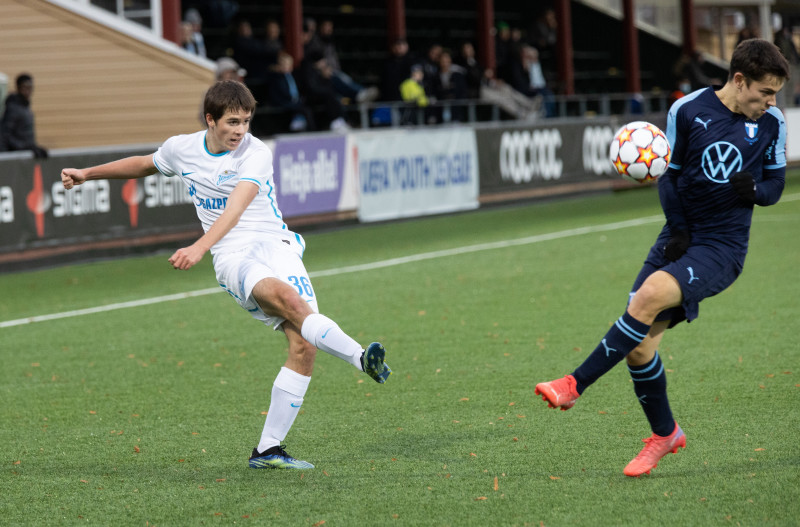 Юношеская Лига УЕФА 2021/22, «Мальмё»-м — «Зенит»-м