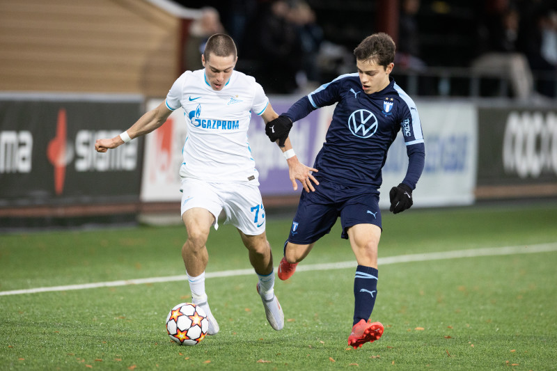 Юношеская Лига УЕФА 2021/22, «Мальмё»-м — «Зенит»-м