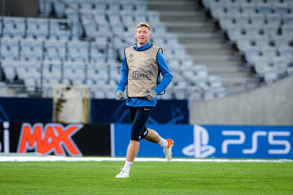 Тренировка перед матчем Лиги Чемпионов УЕФА 2021/22, «Мальмё» — «Зенит»