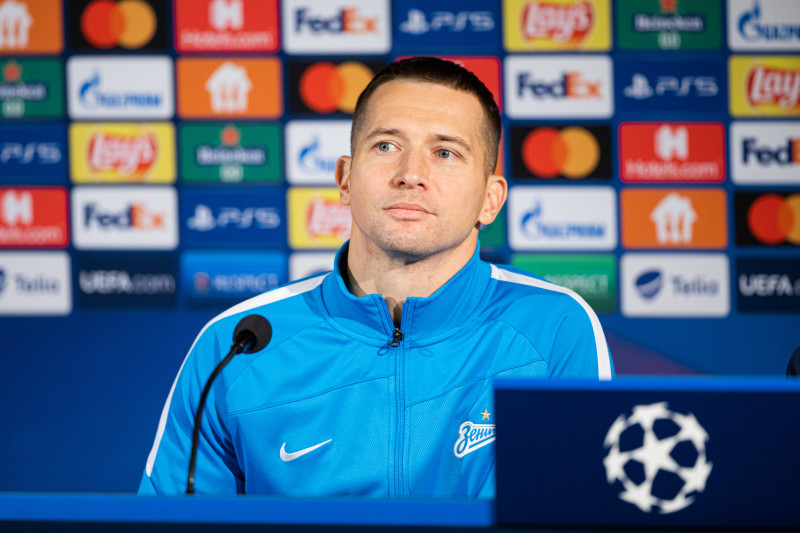 Тренировка перед матчем Лиги Чемпионов УЕФА 2021/22, «Мальмё» — «Зенит»