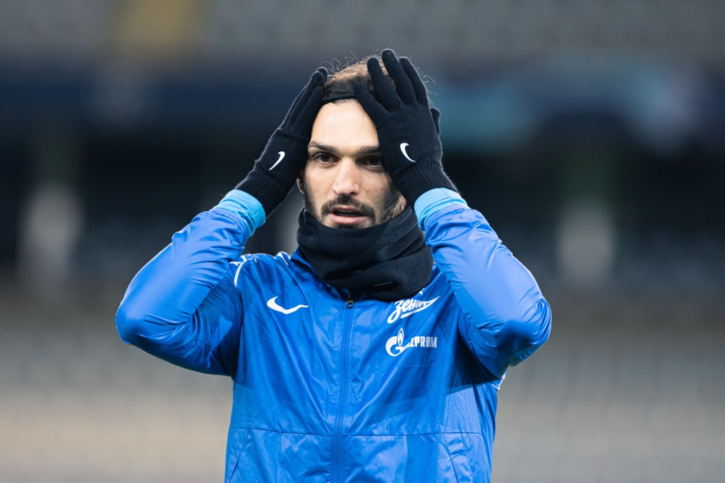 Тренировка перед матчем Лиги Чемпионов УЕФА 2021/22, «Мальмё» — «Зенит»