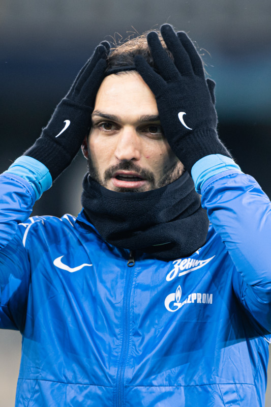 Тренировка перед матчем Лиги Чемпионов УЕФА 2021/22, «Мальмё» — «Зенит»