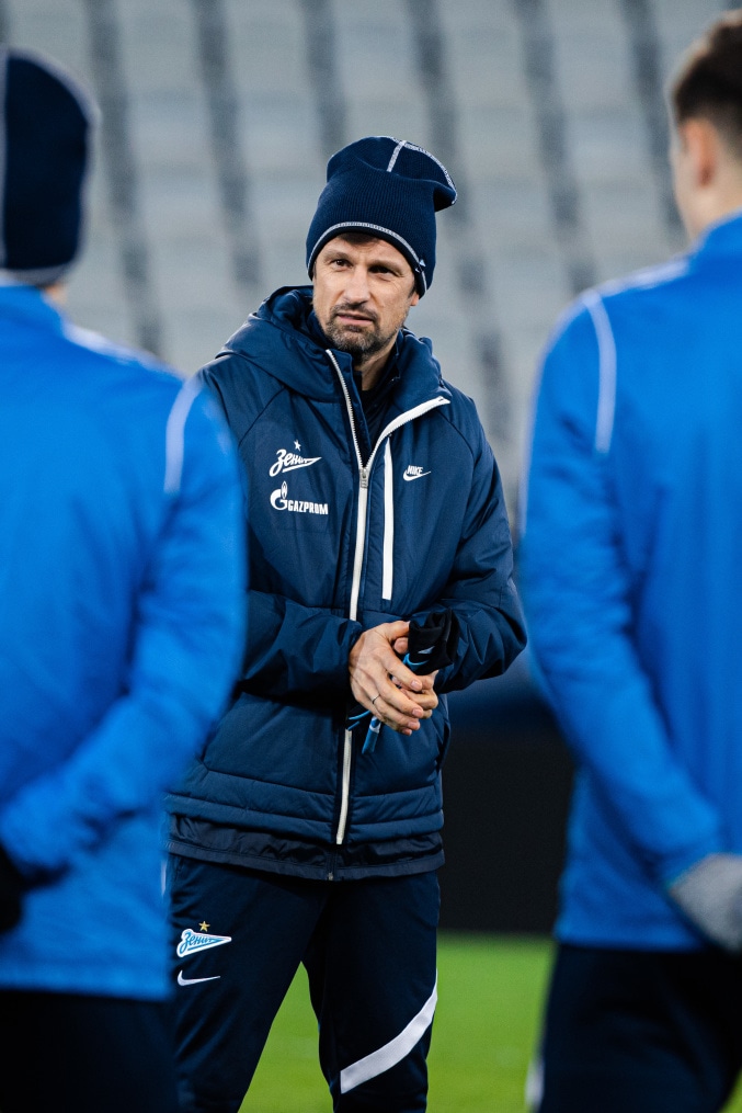 Тренировка перед матчем Лиги Чемпионов УЕФА 2021/22, «Мальмё» — «Зенит»