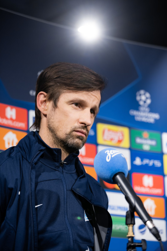 Тренировка перед матчем Лиги Чемпионов УЕФА 2021/22, «Мальмё» — «Зенит»