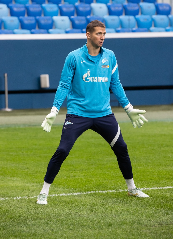 Тренировка «Зенита» перед матчем с «Динамо»