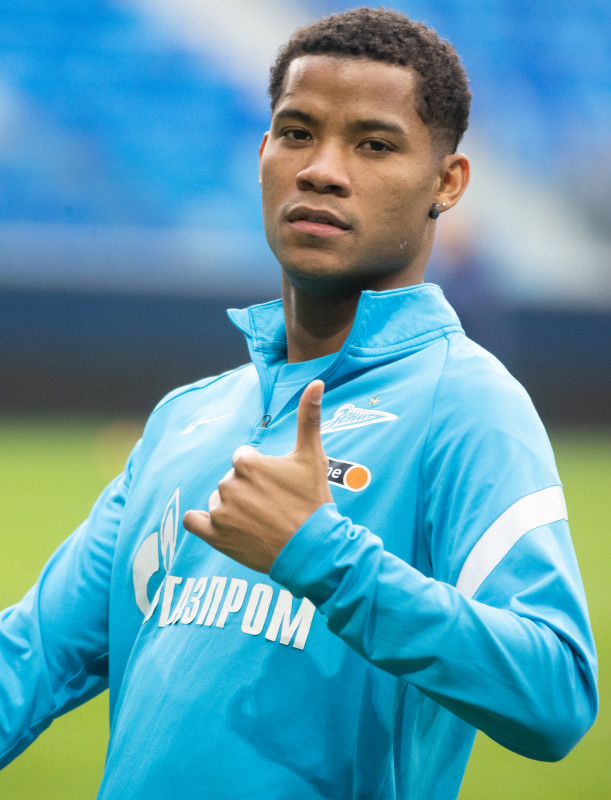 Тренировка «Зенита» перед матчем с «Динамо»