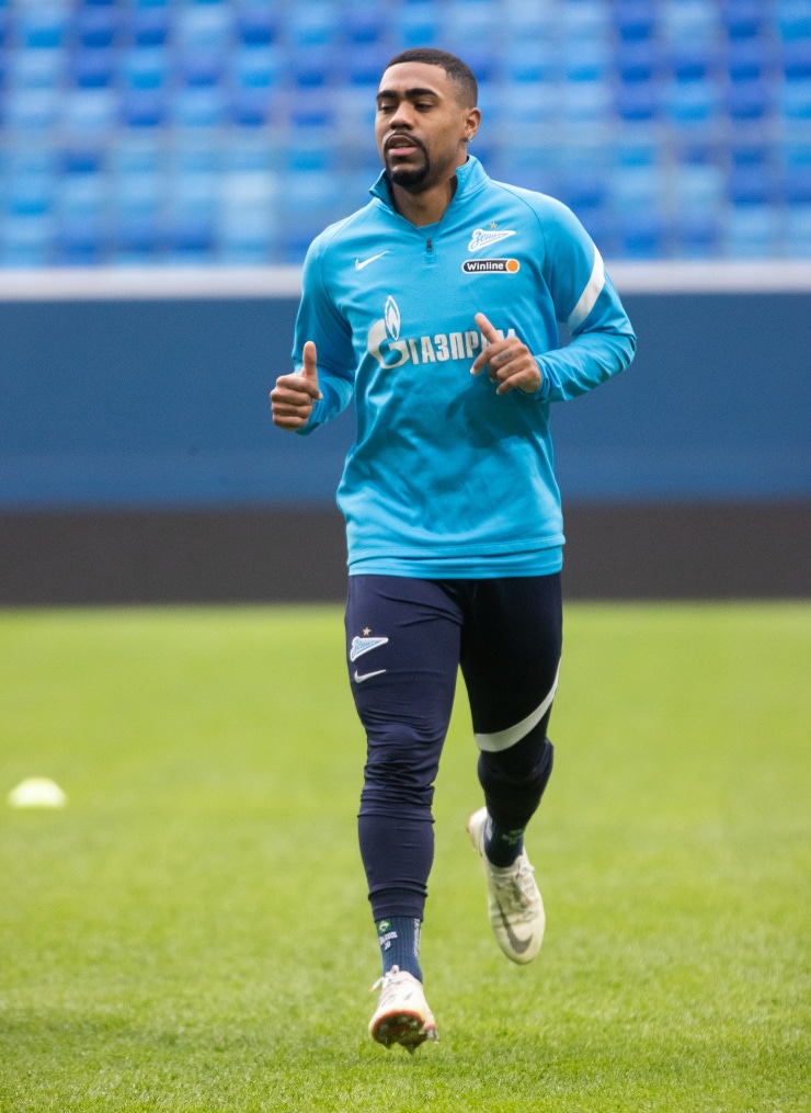 Тренировка «Зенита» перед матчем с «Динамо»