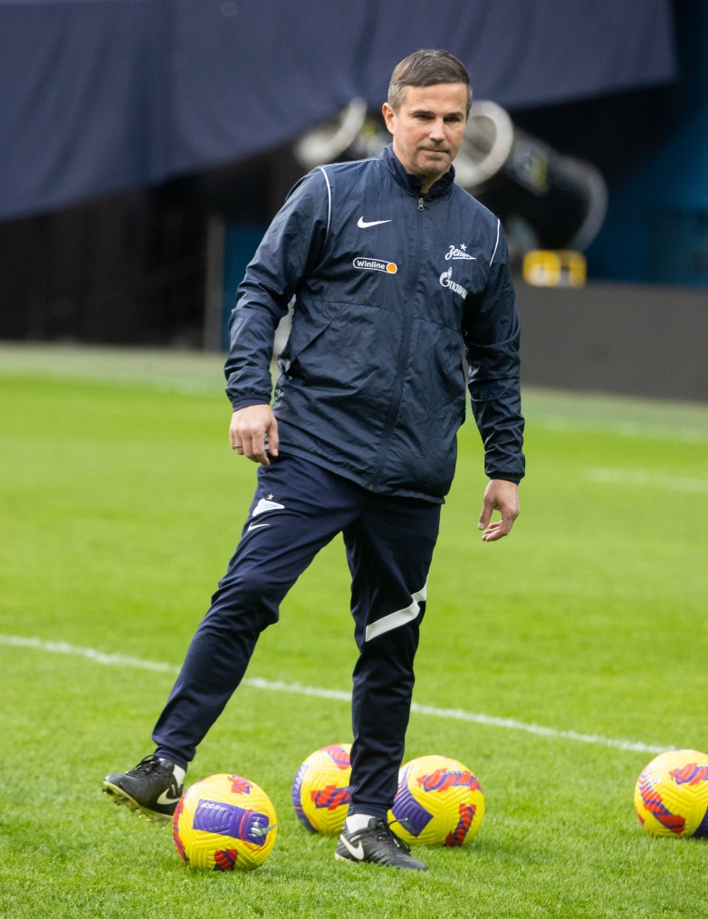 Тренировка «Зенита» перед матчем с «Динамо»