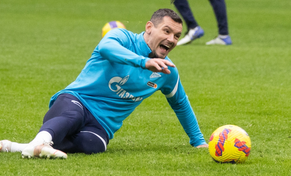 Тренировка «Зенита» перед матчем с «Динамо»