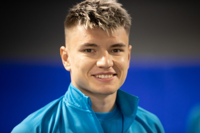 Тренировка «Зенита» перед матчем с «Динамо»