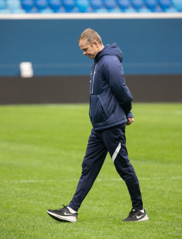 Тренировка «Зенита» перед матчем с «Динамо»