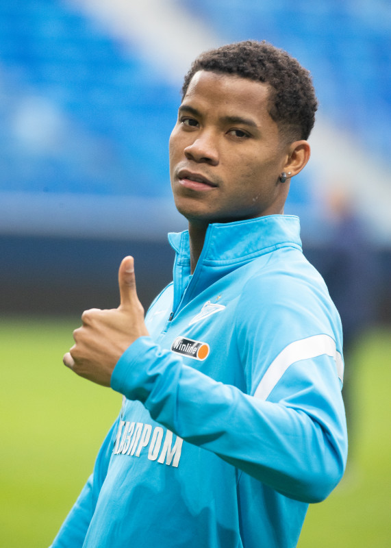 Тренировка «Зенита» перед матчем с «Динамо»