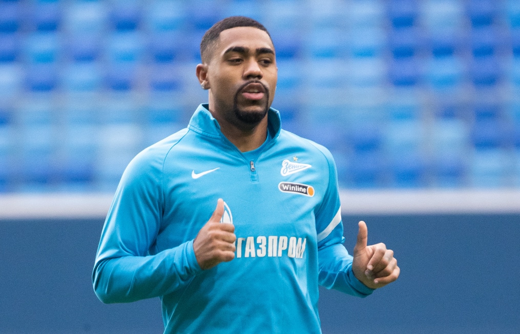 Тренировка «Зенита» перед матчем с «Динамо»