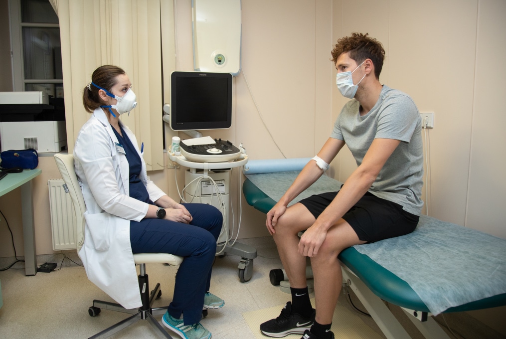 Зимний осмотр в ММЦ «СОГАЗ»