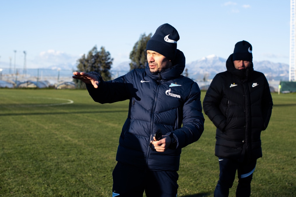 Сборы «Зенита»-м в Турции: 19 января, вечерняя тренировка