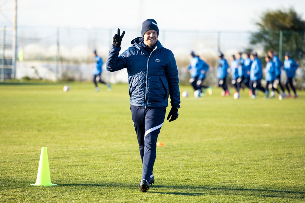 Сборы «Зенита»-м в Турции: 19 января, вечерняя тренировка