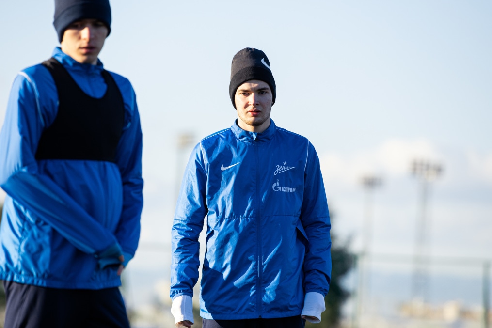 Сборы «Зенита»-м в Турции: 19 января, вечерняя тренировка