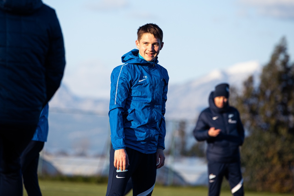 Сборы «Зенита»-м в Турции: 19 января, вечерняя тренировка