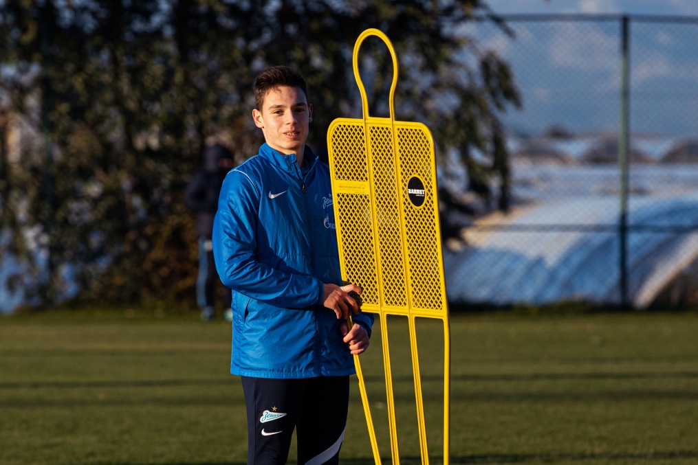 Сборы «Зенита»-м в Турции: 19 января, вечерняя тренировка