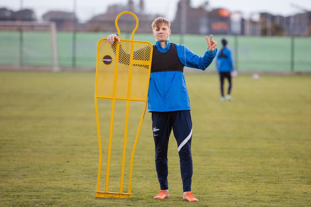 Сборы «Зенита»-м в Турции: 19 января, вечерняя тренировка