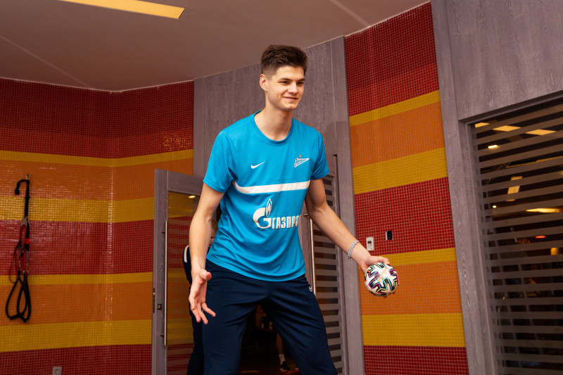 Сборы «Зенита»-м в Турции: 19 января, тренировка в тренажёрном зале