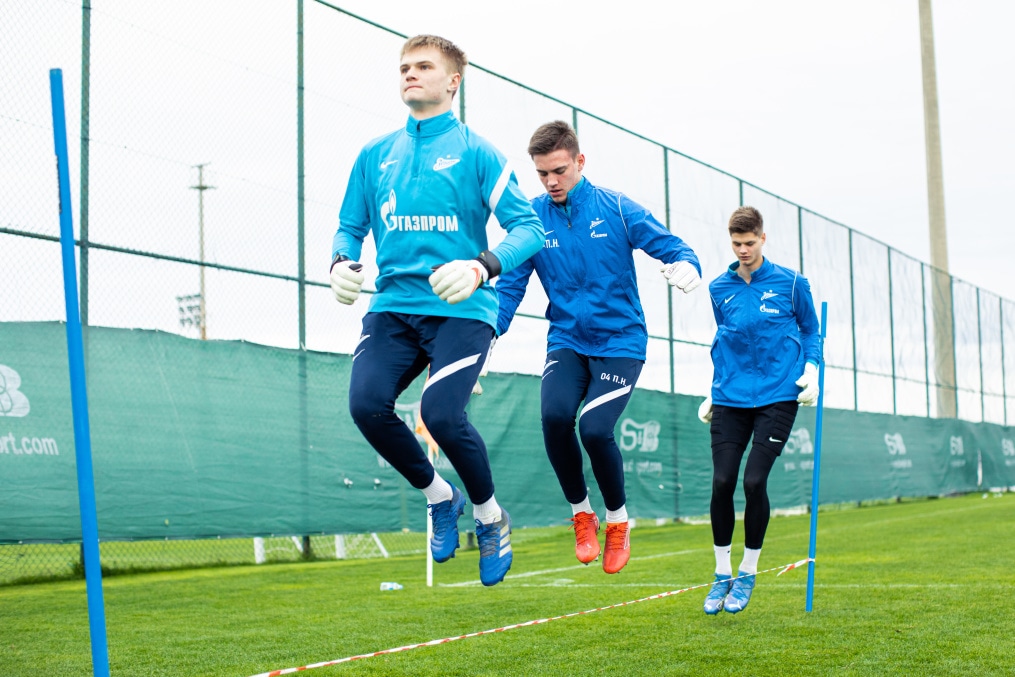 Сборы «Зенита»-м в Турции: 18 января, утренняя тренировка