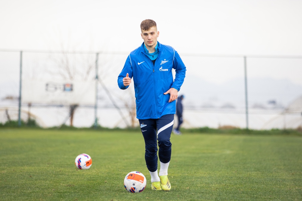 Сборы «Зенита»-м в Турции: 18 января, утренняя тренировка