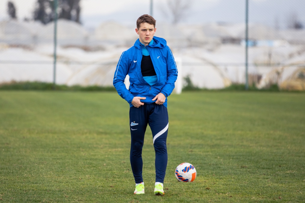 Сборы «Зенита»-м в Турции: 18 января, утренняя тренировка