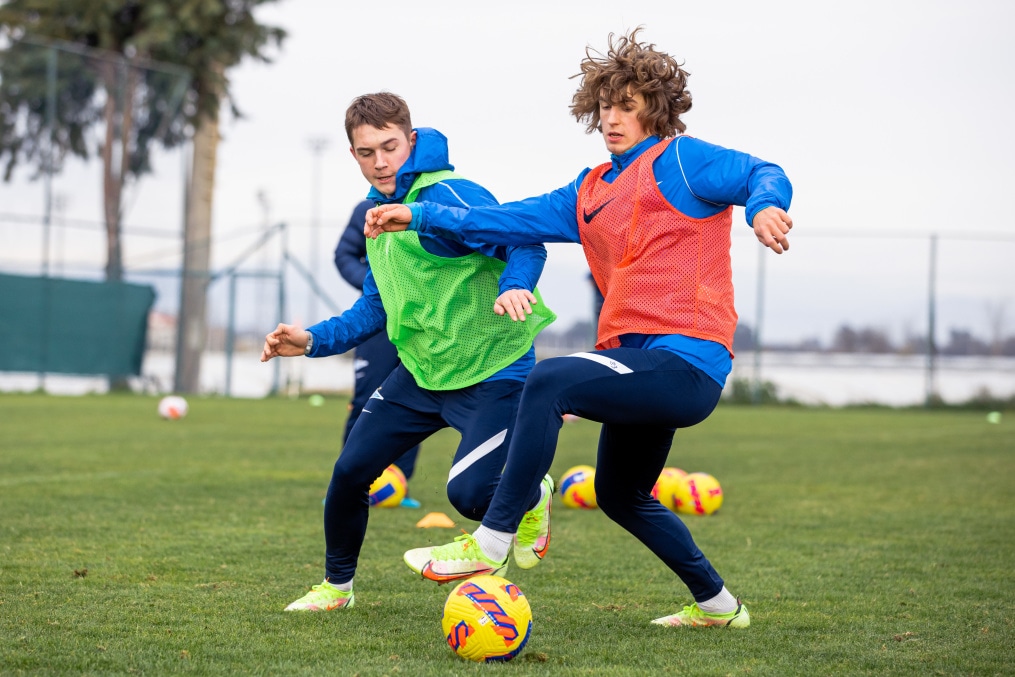Сборы «Зенита»-м в Турции: 18 января, утренняя тренировка