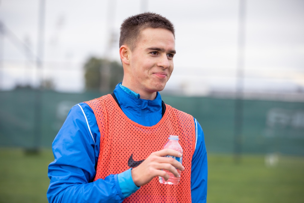 Сборы «Зенита»-м в Турции: 18 января, утренняя тренировка