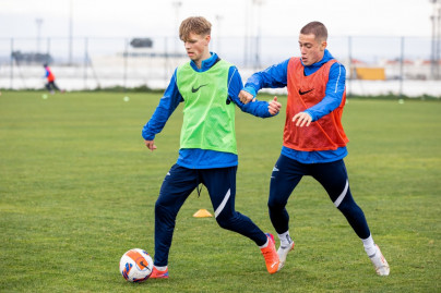 Сборы «Зенита»-м в Турции: 18 января, утренняя тренировка