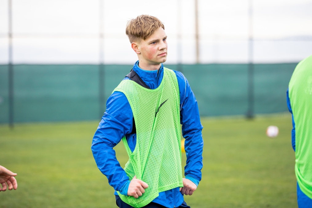 Сборы «Зенита»-м в Турции: 18 января, утренняя тренировка