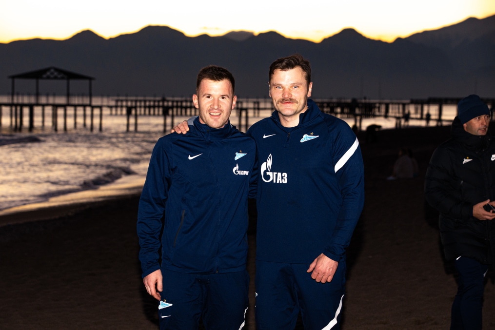 Сборы «Зенита»-м в Турции: 16 января, вечерняя тренировка