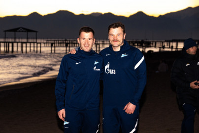 Сборы «Зенита»-м в Турции: 16 января, вечерняя тренировка