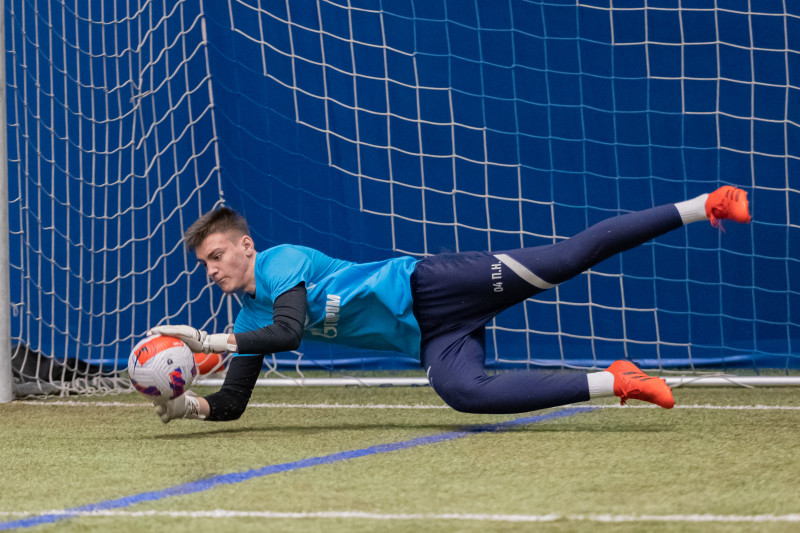 Тренировка команд ЮФЛ в «Газпром»-Академии