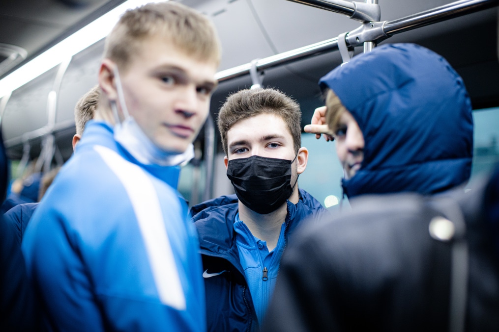 Вылет молодежной команды на Первые учебно-тренировочные сборы