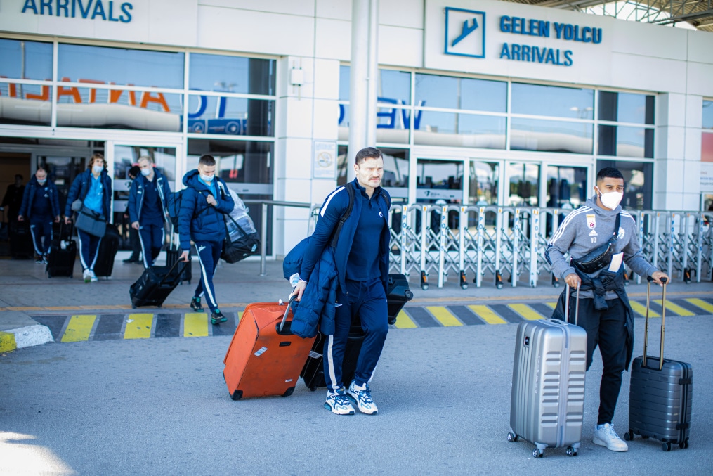 Вылет молодежной команды на Первые учебно-тренировочные сборы