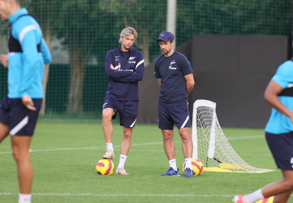 «Газпром»-тренировочные сборы в Дубае: 17 января, вечерняя тренировка