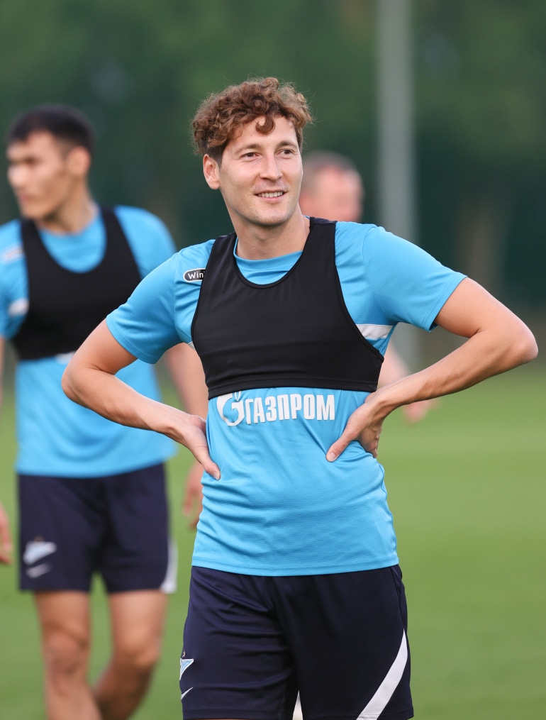 «Газпром»-тренировочные сборы в Дубае: 17 января, вечерняя тренировка