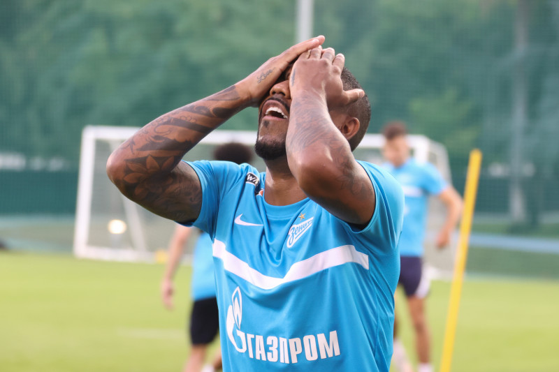 «Газпром»-тренировочные сборы в Дубае: 17 января, вечерняя тренировка