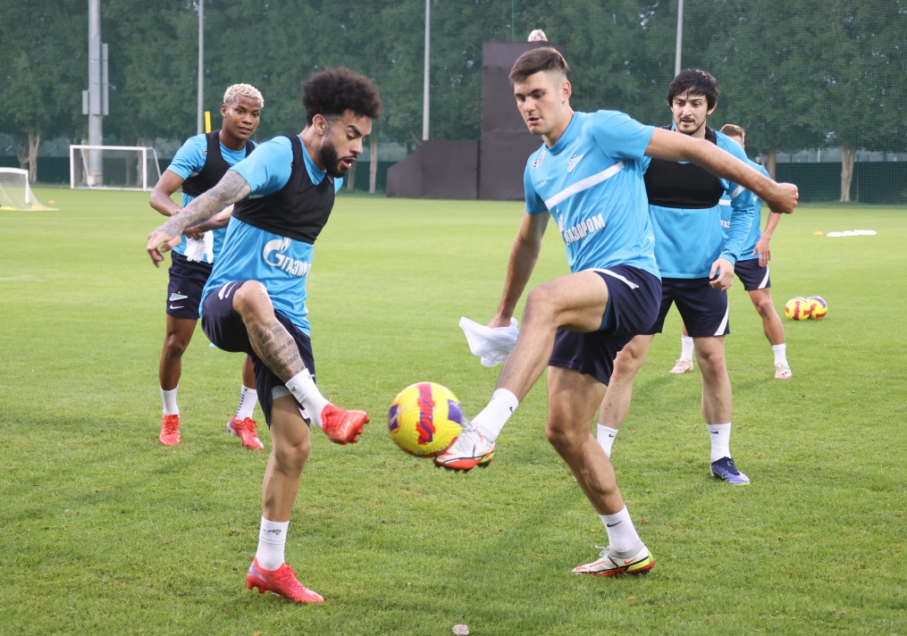 «Газпром»-тренировочные сборы в Дубае: 17 января, вечерняя тренировка