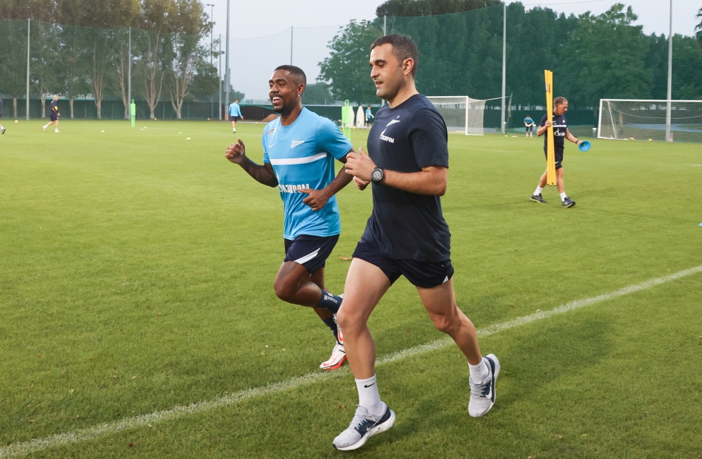 «Газпром»-тренировочные сборы в Дубае: 17 января, вечерняя тренировка