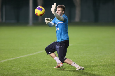 «Газпром»-тренировочные сборы в Дубае: 17 января, вечерняя тренировка