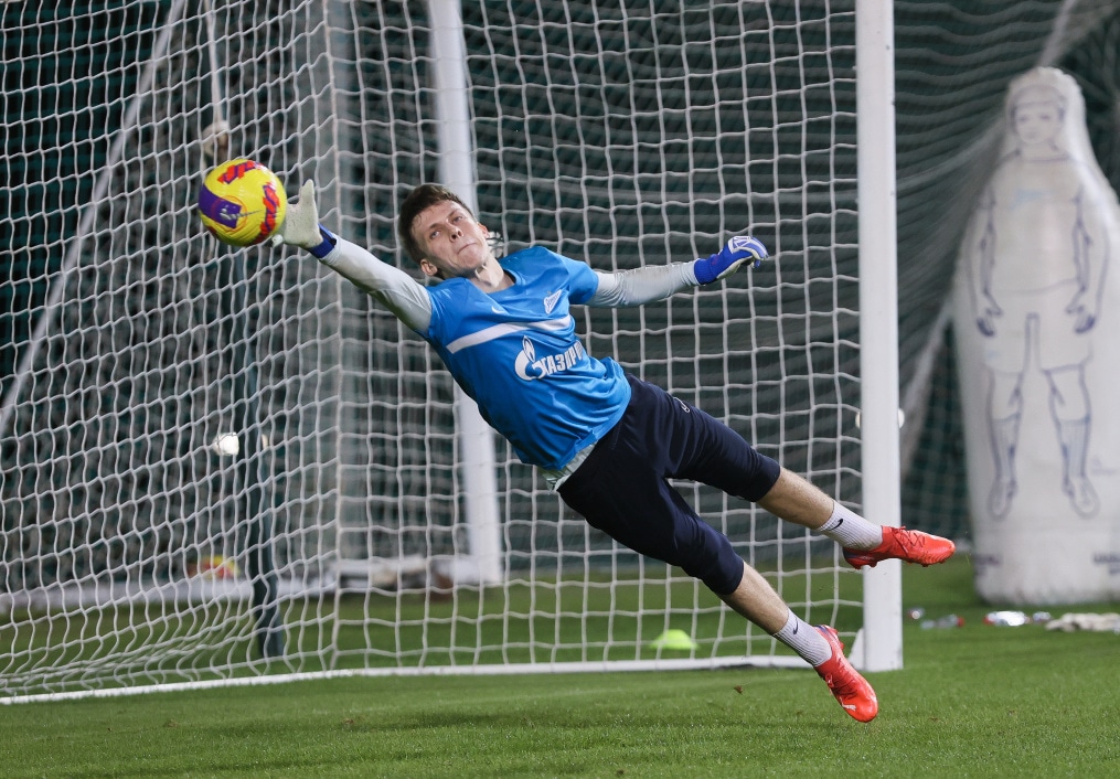 «Газпром»-тренировочные сборы в Дубае: 17 января, вечерняя тренировка