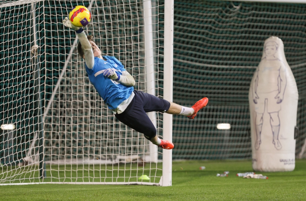 «Газпром»-тренировочные сборы в Дубае: 17 января, вечерняя тренировка