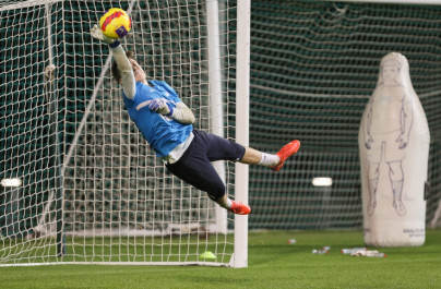 «Газпром»-тренировочные сборы в Дубае: 17 января, вечерняя тренировка