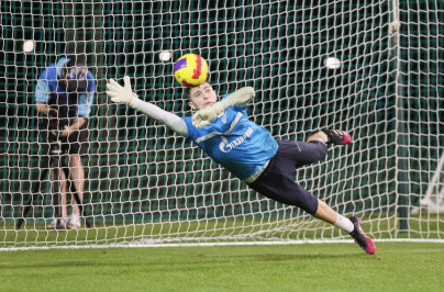 «Газпром»-тренировочные сборы в Дубае: 17 января, вечерняя тренировка